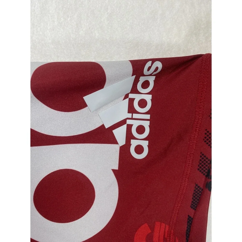 adidas Originals AOP Logo Men's Red Training Rare T-Shirt Men's 3XL C16